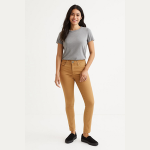 Vintage Women’s DL1961 Angel mid-rise skinny ankle jeans yellow Size 26